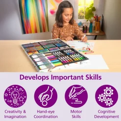 Colorations® Creative Artist Case- 150 pieces