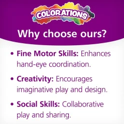 Colorations® Creative Creatures Dough Builders - 260 Pieces