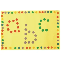 Colorations® Dabber Dot Stencil Set Lower Case Alphabet, Set of 26