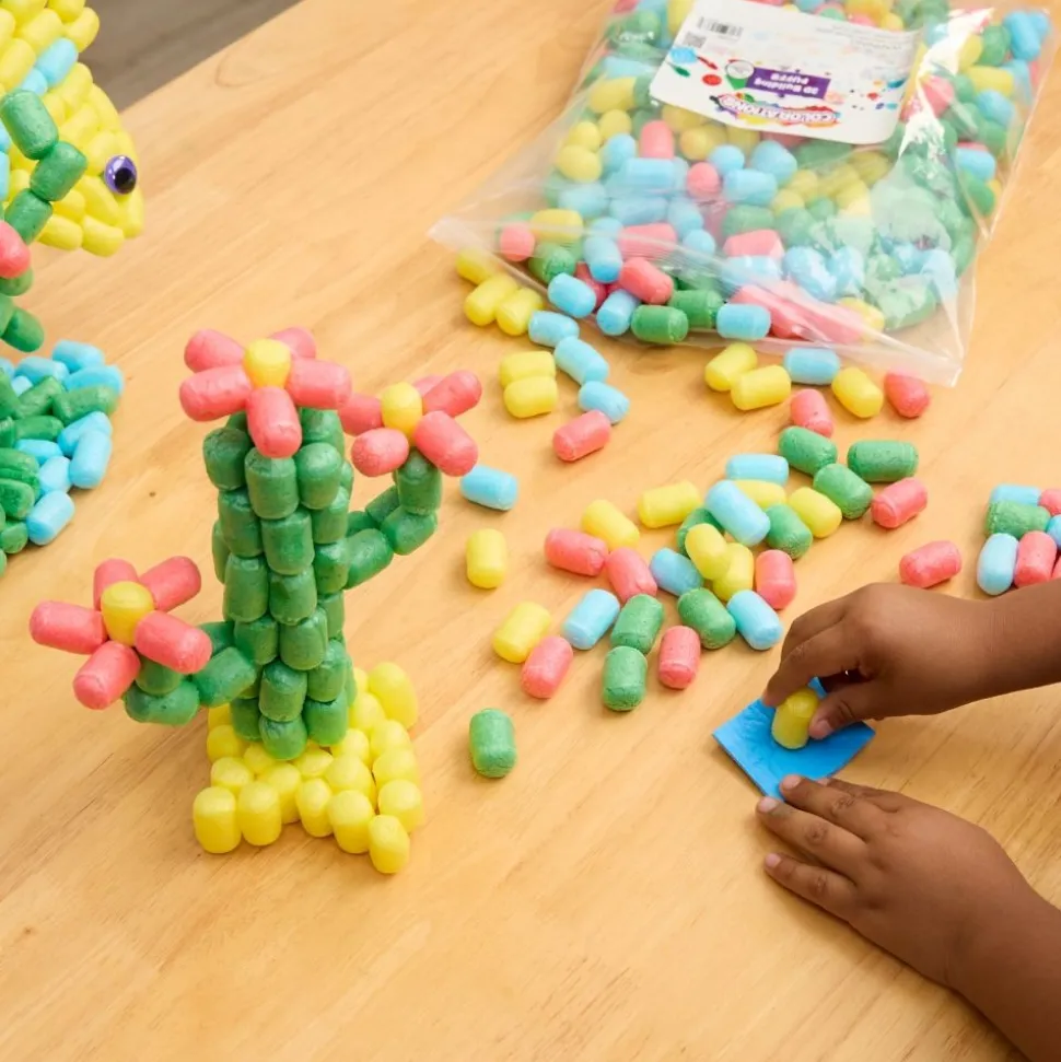 Colorations® 3D Building Puffs - 400 Pieces