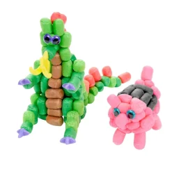 Colorations® 3D Building Puffs & Shapes - 3000 Pieces