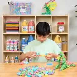 Colorations® 3D Building Puffs & Shapes - 3000 Pieces