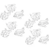 Colorations® Decorate & Inflatable Vehicles - Set of 12