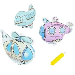 Colorations® Decorate, Inflate, and Move Vehicles - Set of 3 Designs