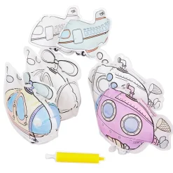 Colorations® Decorate, Inflate, and Move Vehicles - Set of 3 Designs