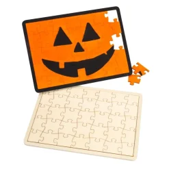 Colorations® Decorate Your Own Wooden Tray Puzzle - Set of 6