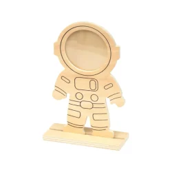 Colorations® Decorate Your Own Astronaut Wooden Photo Frame - Set of 12