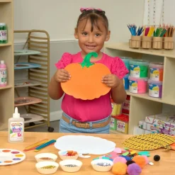 Colorations® Decorate Your Own Paper Pumpkins - Set of 24