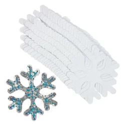 Colorations® Decorate Your Own Paper Snowflakes - Set of 24