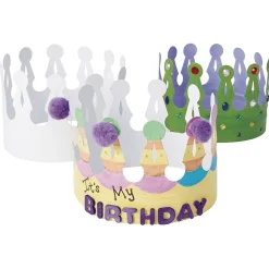 Colorations® Decorate Your Own Crowns - Set of 24