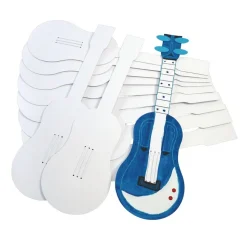 Colorations® Decorate Your Own Guitars - Set of 12