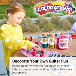 Colorations® Decorate Your Own Guitars - Set of 12