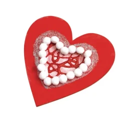 Colorations® Decorate Your Own Wood Magnetic Hearts - Set of 12