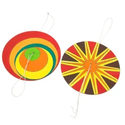 Colorations® Decorate Your Own Spinner - Set of 24, 6 Designs