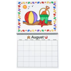 Colorations® Decorate Your Own Calendar- Set of 12