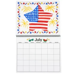 Colorations® Decorate Your Own Calendar- Set of 12