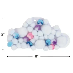 Colorations® Decorate Your Own Paper Clouds - Set of 24