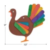 Colorations® Decorate Your Own Paper Turkeys - Set of 24