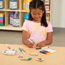 Colorations® Decorate Your Own Garden Friends Magnets