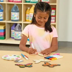 Colorations® Decorate Your Own Butterfly Magnets