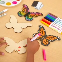 Colorations® Decorate Your Own Butterfly Magnets