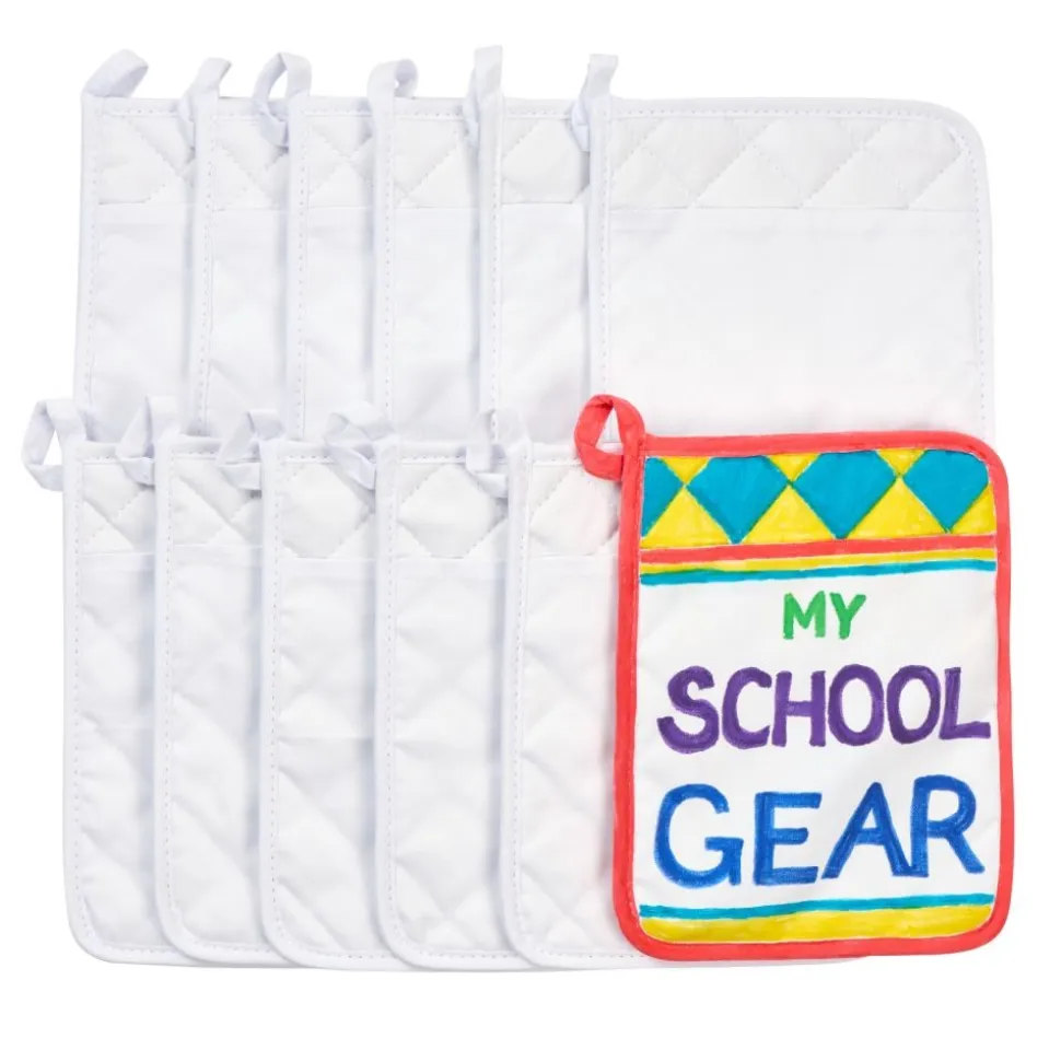 Colorations® Decorate Your Own Pocket Potholder