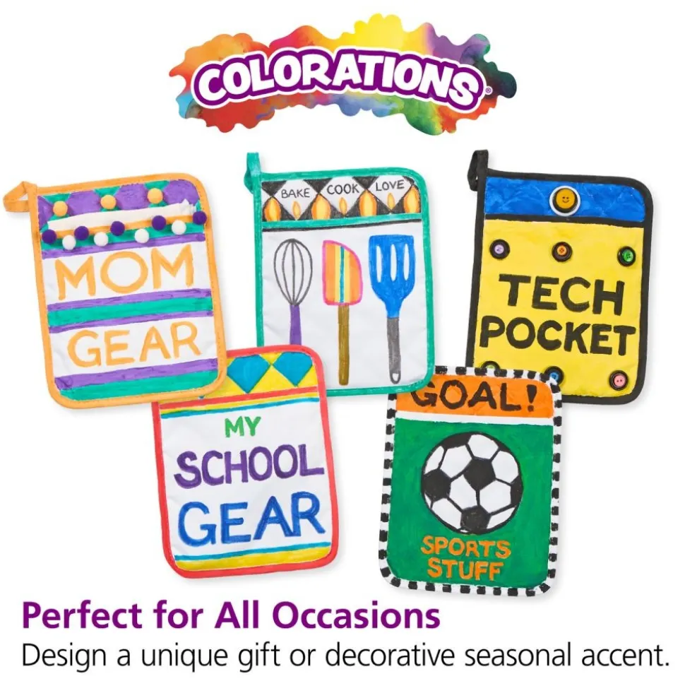 Colorations® Decorate Your Own Pocket Potholder