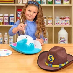 Colorations® Decorate Your Own Cowboy Hats - Set of 12