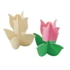 Colorations® Decorate Your Own 3D Wooden Tulip - Set of 12
