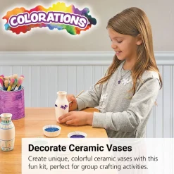 Colorations® Decorative Ceramic Vases - Set of 12