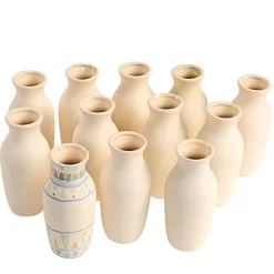 Colorations® Decorative Ceramic Vases - Set of 12