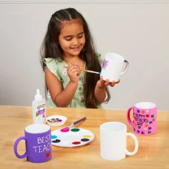 Colorations® Decorative Mugs and Plates set of 12
