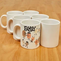Colorations® Decorative Mugs and Plates set of 12