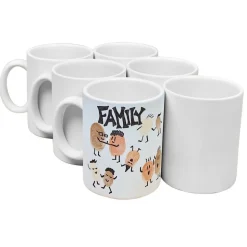 Colorations® Decorative Mugs and Plates set of 12