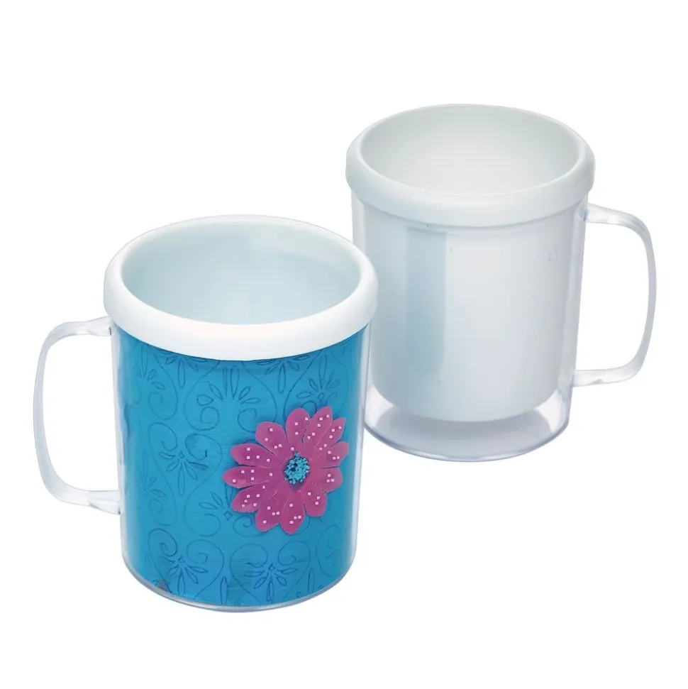 Colorations® Design Your Own Decorative Mugs - Set of 12