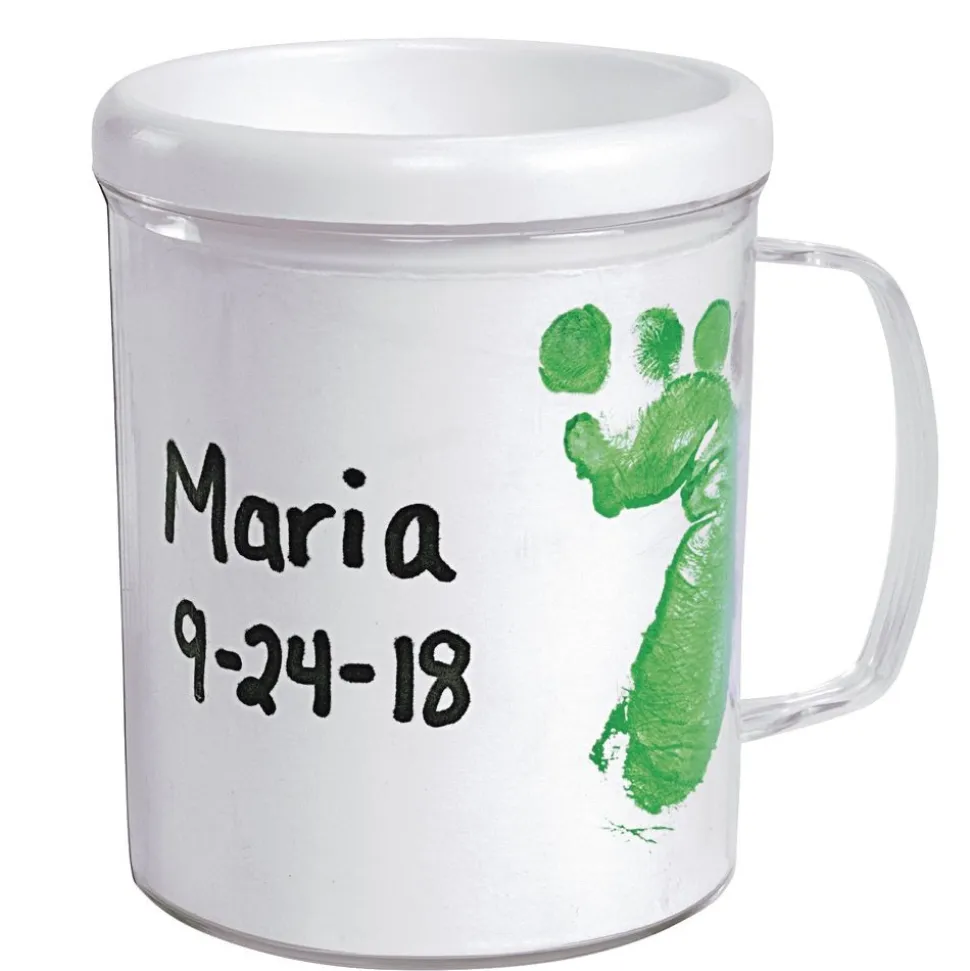 Colorations® Design Your Own Decorative Mugs - Set of 12
