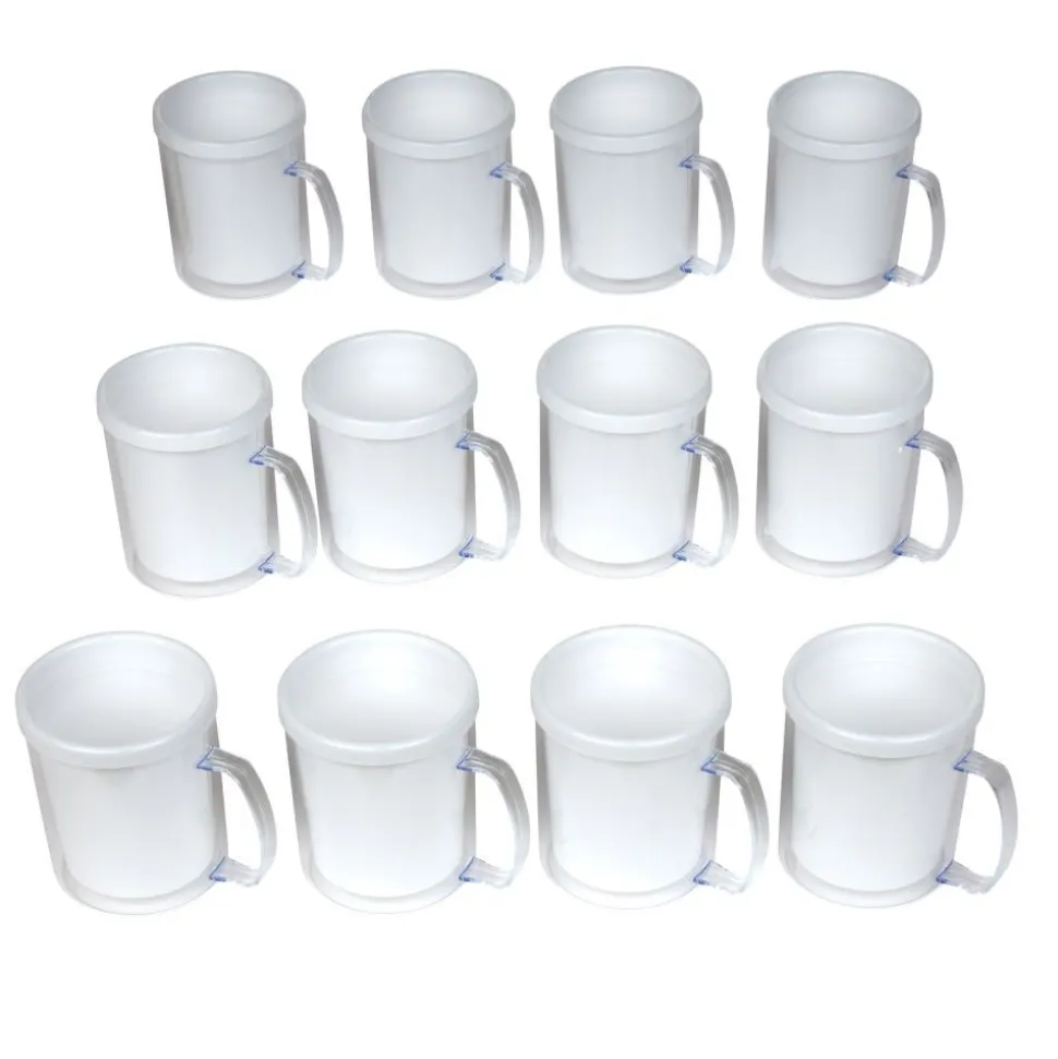 Colorations® Design Your Own Decorative Mugs - Set of 12