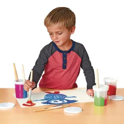 Colorations® Double-Dip Divided Paint Cups Set of 5