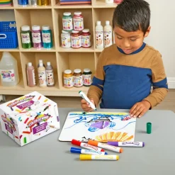 Colorations® Dry Erase Markers, Bullet Tip Value Pack - Set of 48