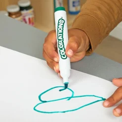Colorations® Dry Erase Markers, Bullet Tip Value Pack - Set of 48