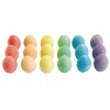 Colorations® DustLite™ Chunky Chalk Eggs - Set of 18