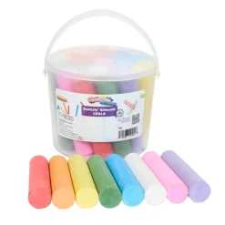 Colorations® DustLite™ Washable Sidewalk Chalk - 20 Pieces
