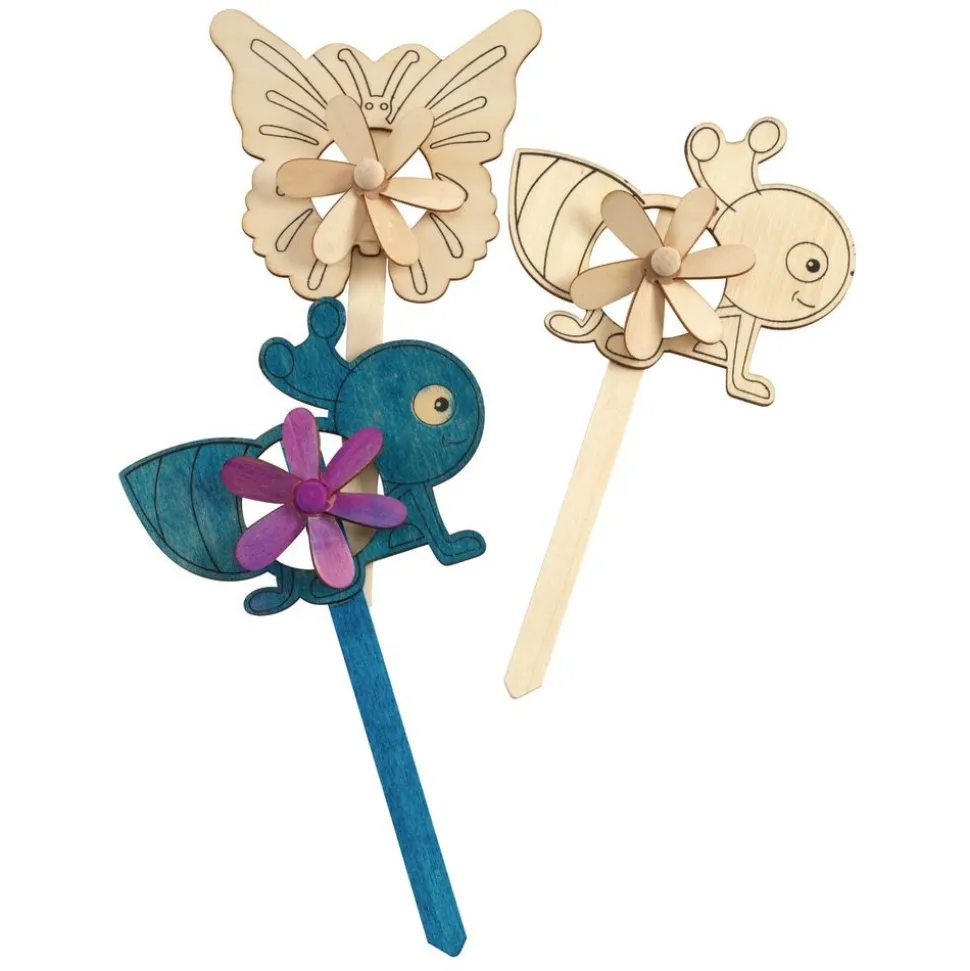Colorations® DYO Garden Windmills - Set of 12