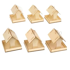 Colorations® Easy-Build Bird Feeder - Set of 6