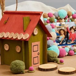 Colorations® Easy Build House - Set of 6