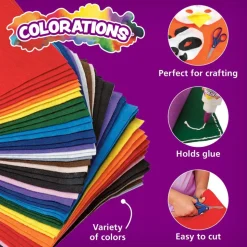 Colorations® Easy Felt Sheets, 6