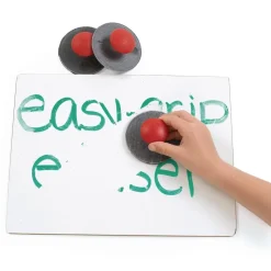 Colorations® Easy-Grip Erasers - Set of 10