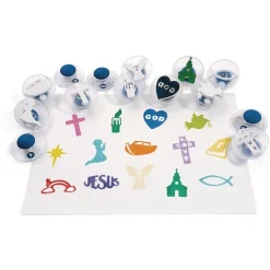 Colorations®14 Easy-Grip Inspirational Stampers
