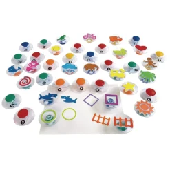 Colorations® Easy Grip Stampers Mega Value Pack - 40 Pieces