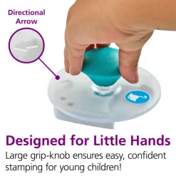 Colorations® Easy-Grip Stampers, Sea Life - Set of 14